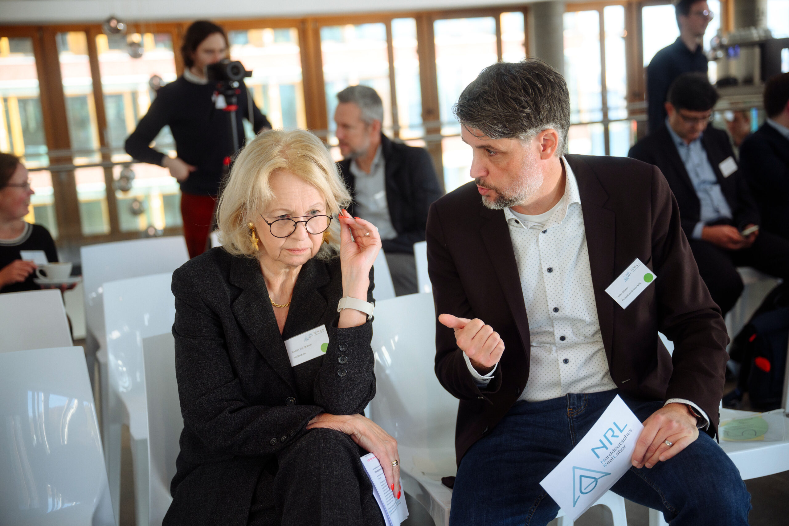 Konsortialtreffen des Norddeutschen Reallabors am 06. November 2025 unter dem Motto „NRL meets NEW 4.0“ in Hamburg.
Foto: Gregor Fischer