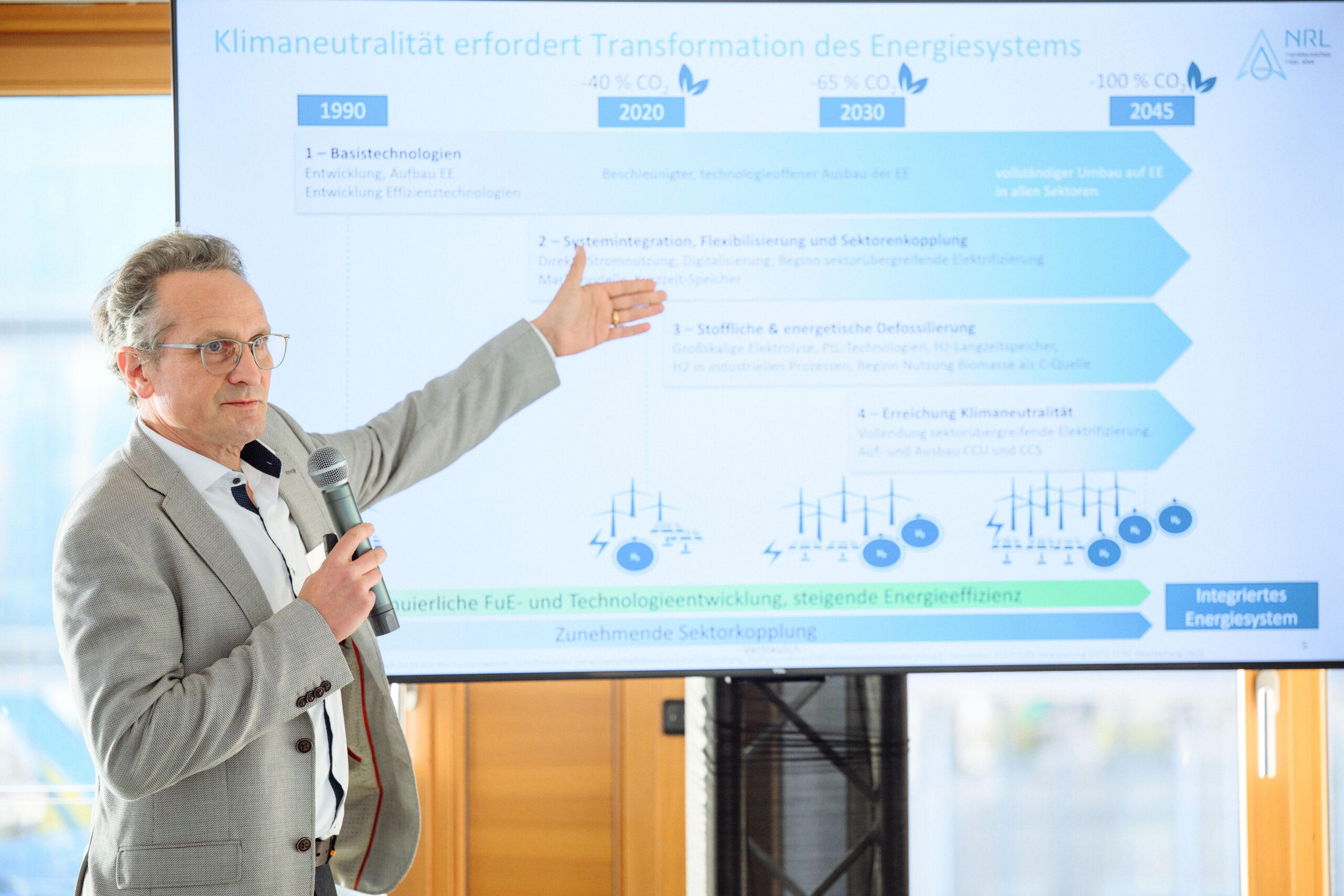 Konsortialtreffen des Norddeutschen Reallabors am 06. November 2025 unter dem Motto „NRL meets NEW 4.0“ in Hamburg.
Foto: Gregor Fischer