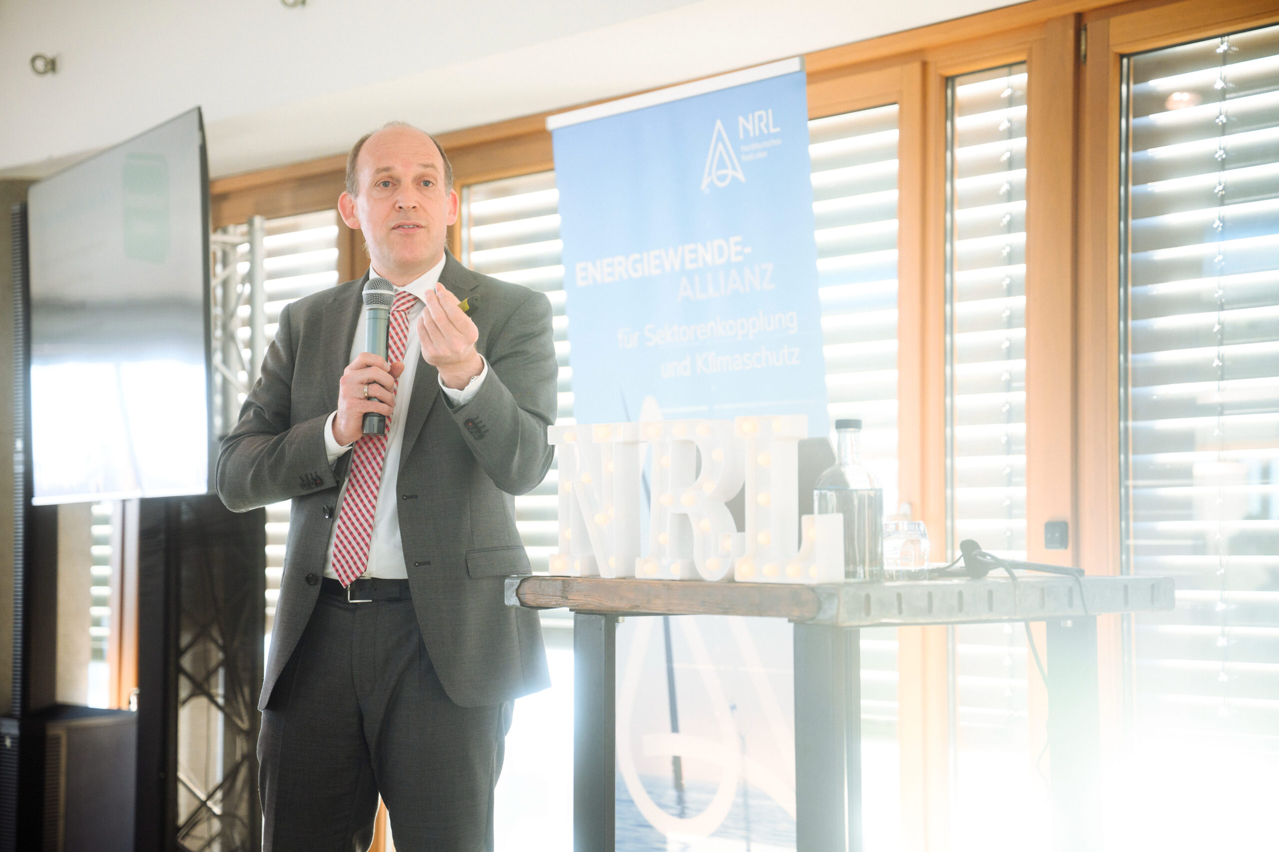 Konsortialtreffen des Norddeutschen Reallabors am 06. November 2025 unter dem Motto „NRL meets NEW 4.0“ in Hamburg.
Foto: Gregor Fischer