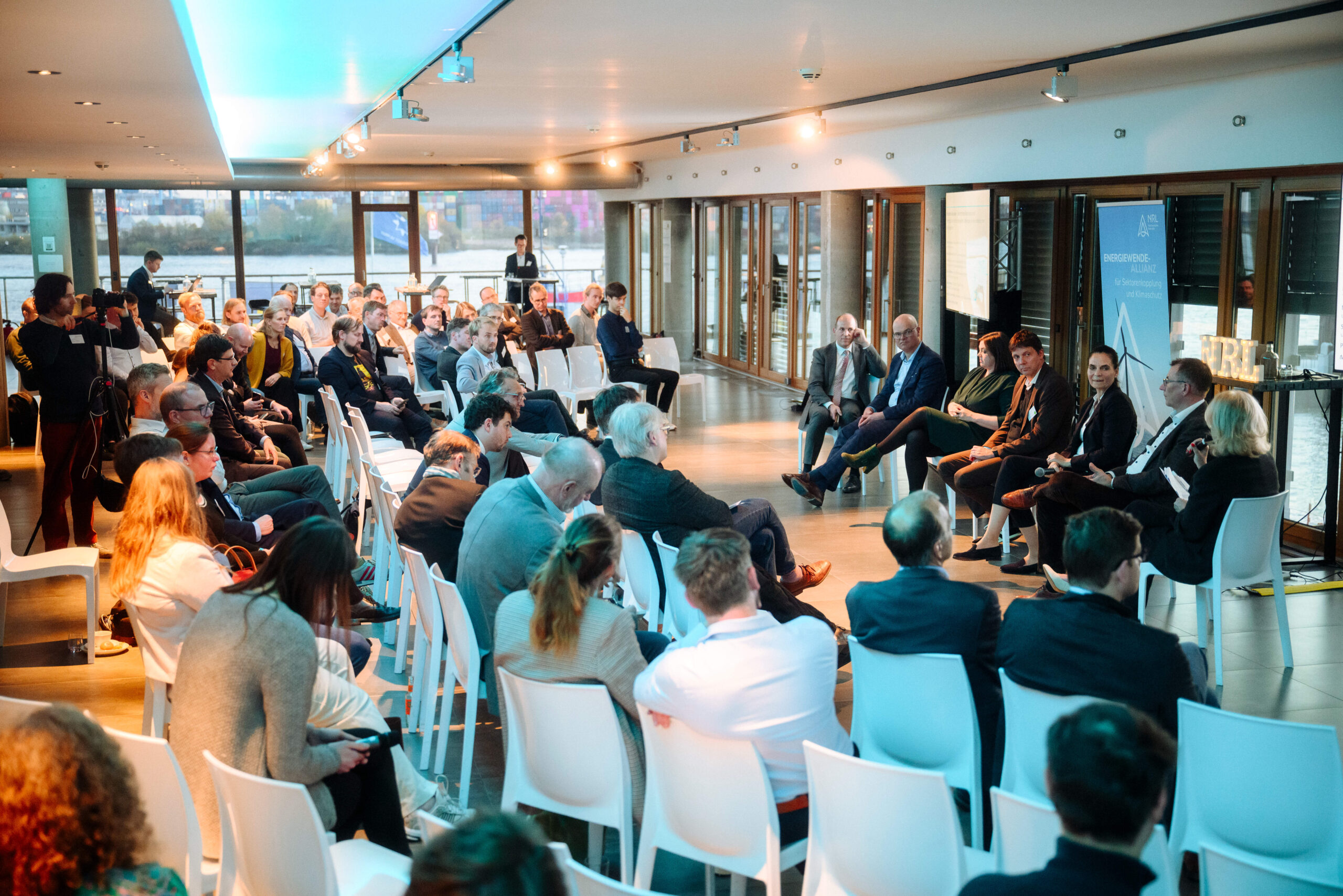 Konsortialtreffen des Norddeutschen Reallabors am 06. November 2025 unter dem Motto „NRL meets NEW 4.0“ in Hamburg.
Foto: Gregor Fischer